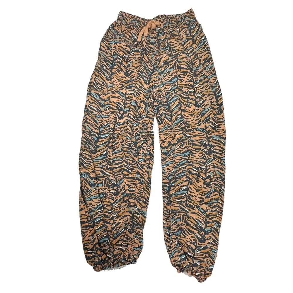 FLASH SALE NWOT Free People Movement Zephyr Patterned Parachute Balloon Pants s - Picture 12 of 14
